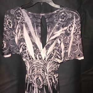 Casual Graphic Dress